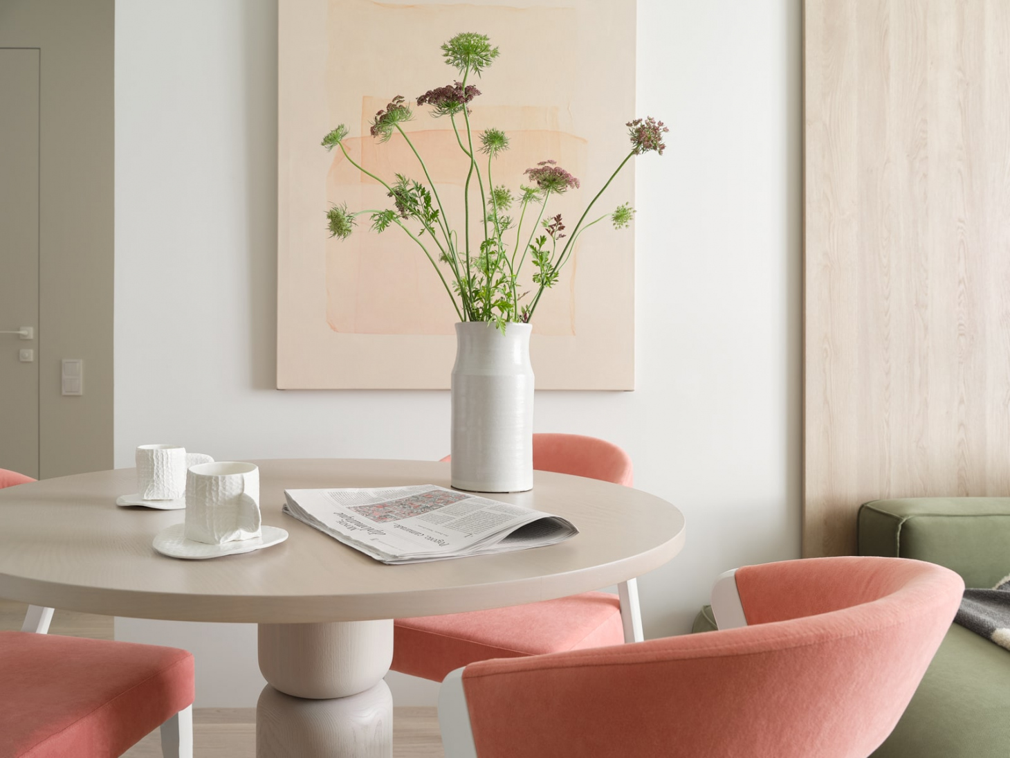 Столовая зона в квартире