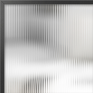 Графитовое стекло в черной рамке