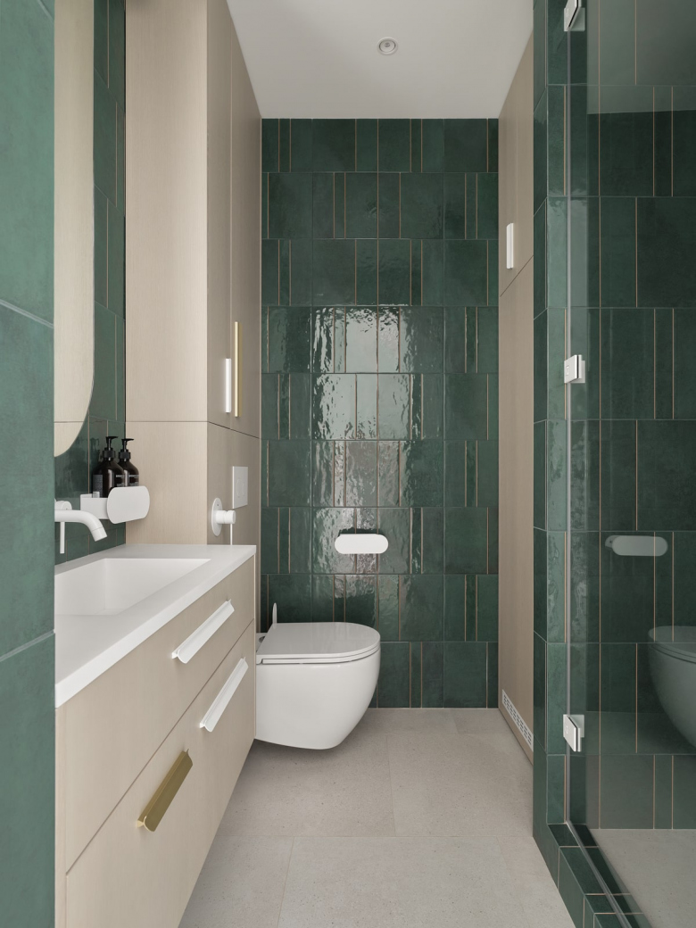 Дизайн и ремонт ванной комнаты с душем