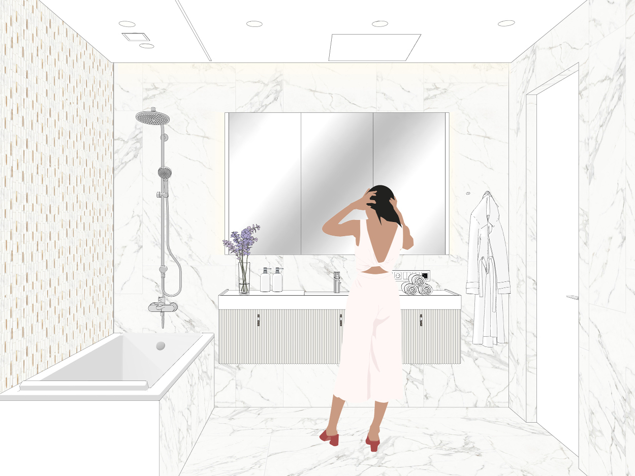 Тумба под раковину со столешницей