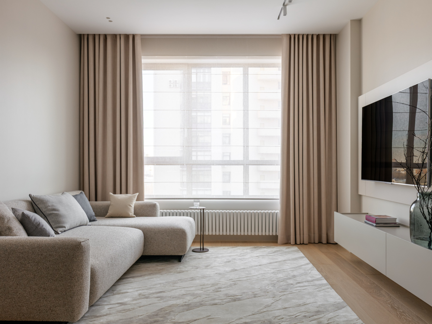 Бежевый интерьер