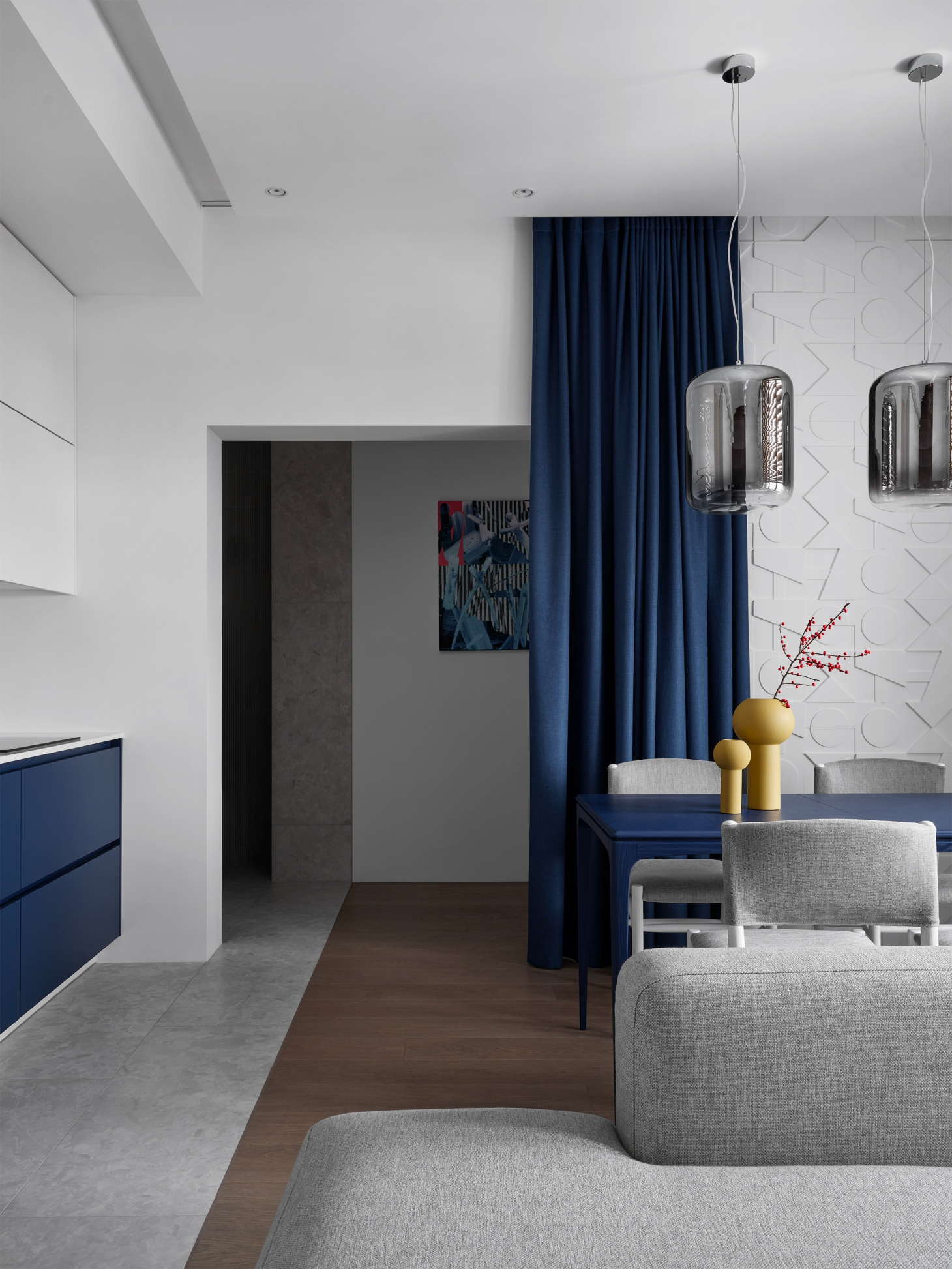 Дизайн интерьера кухни-гостиной