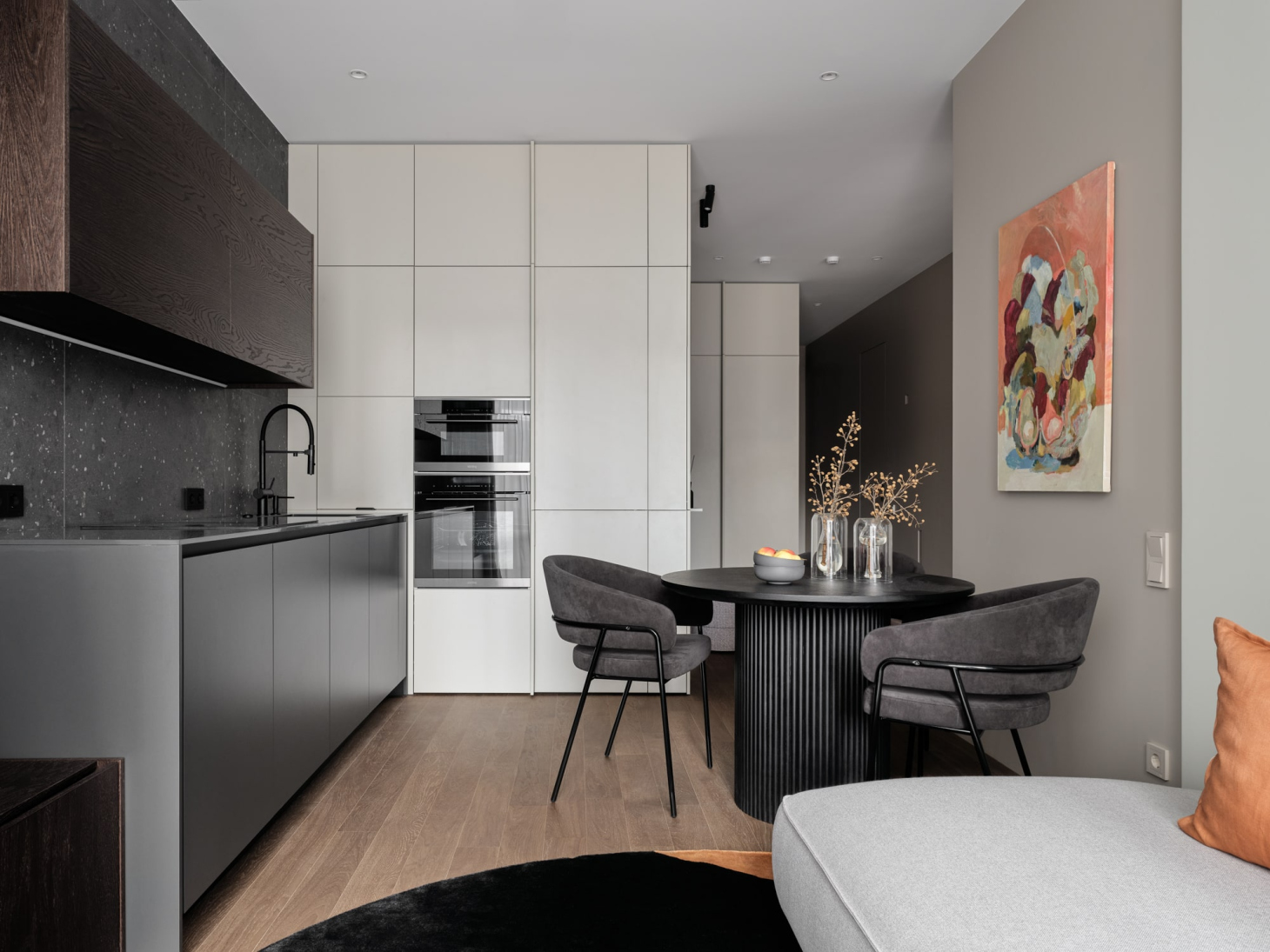 Дизайн интерьера кухни-гостиной в Москве на заказ