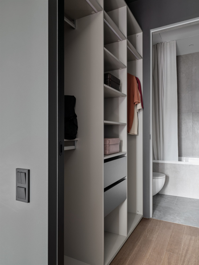 Дизайн гардеробной в Москве