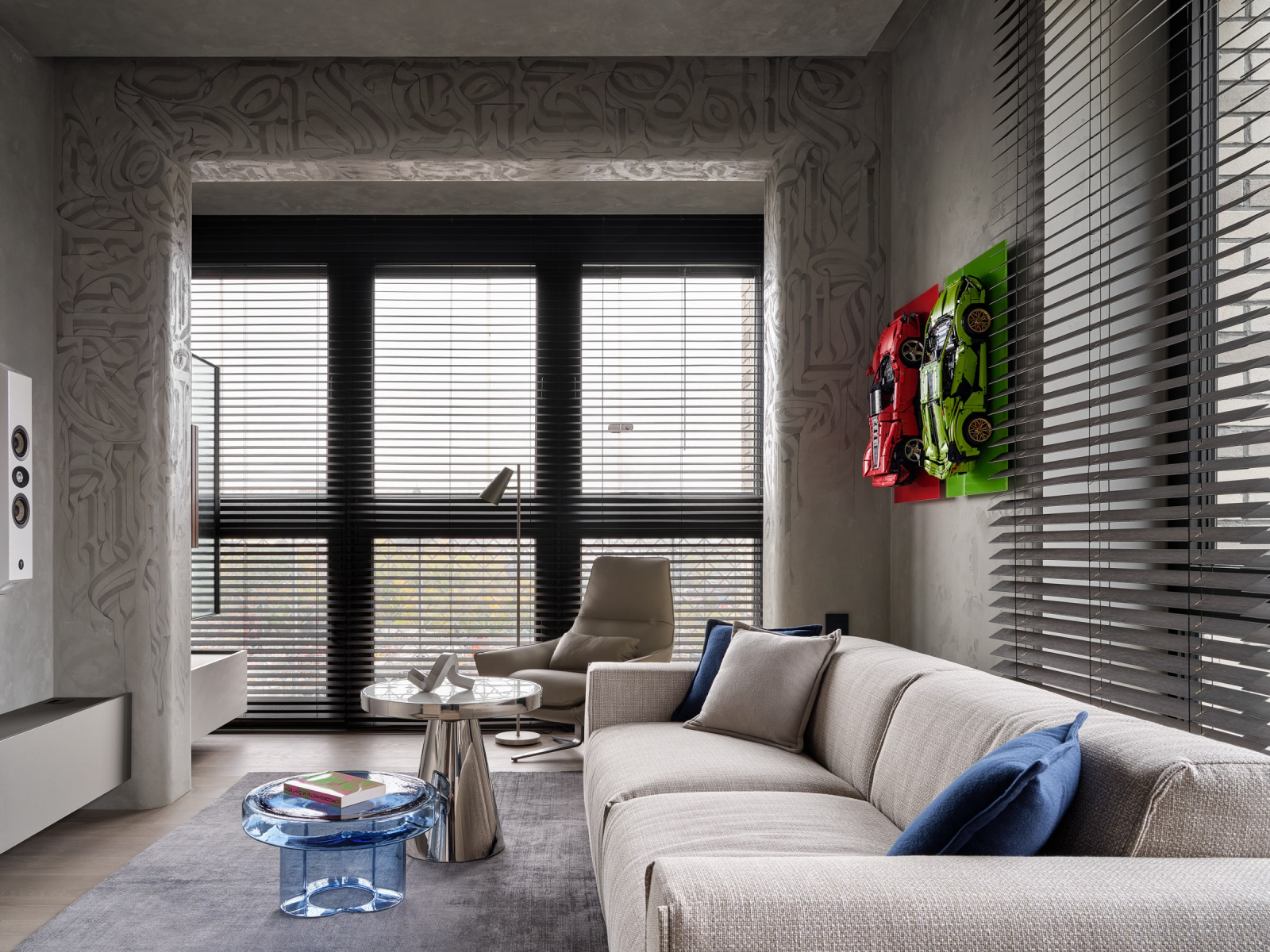 71 m<sup>2</sup> Tough Character Apartment With a Master Bedroom and Kitchen Island: Photos, Video, and Interior Estimate