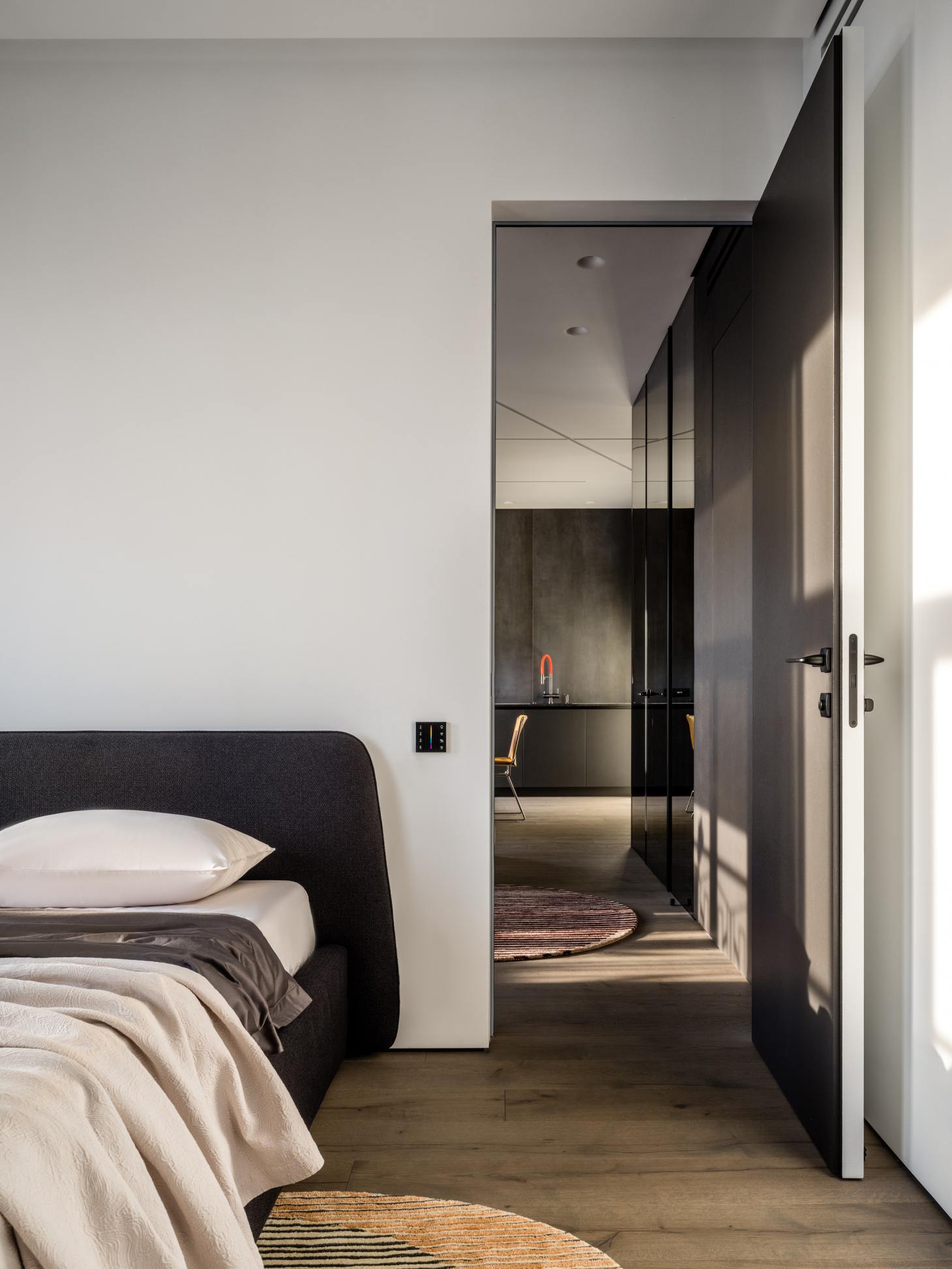 Спальня в однокомнатной квартире