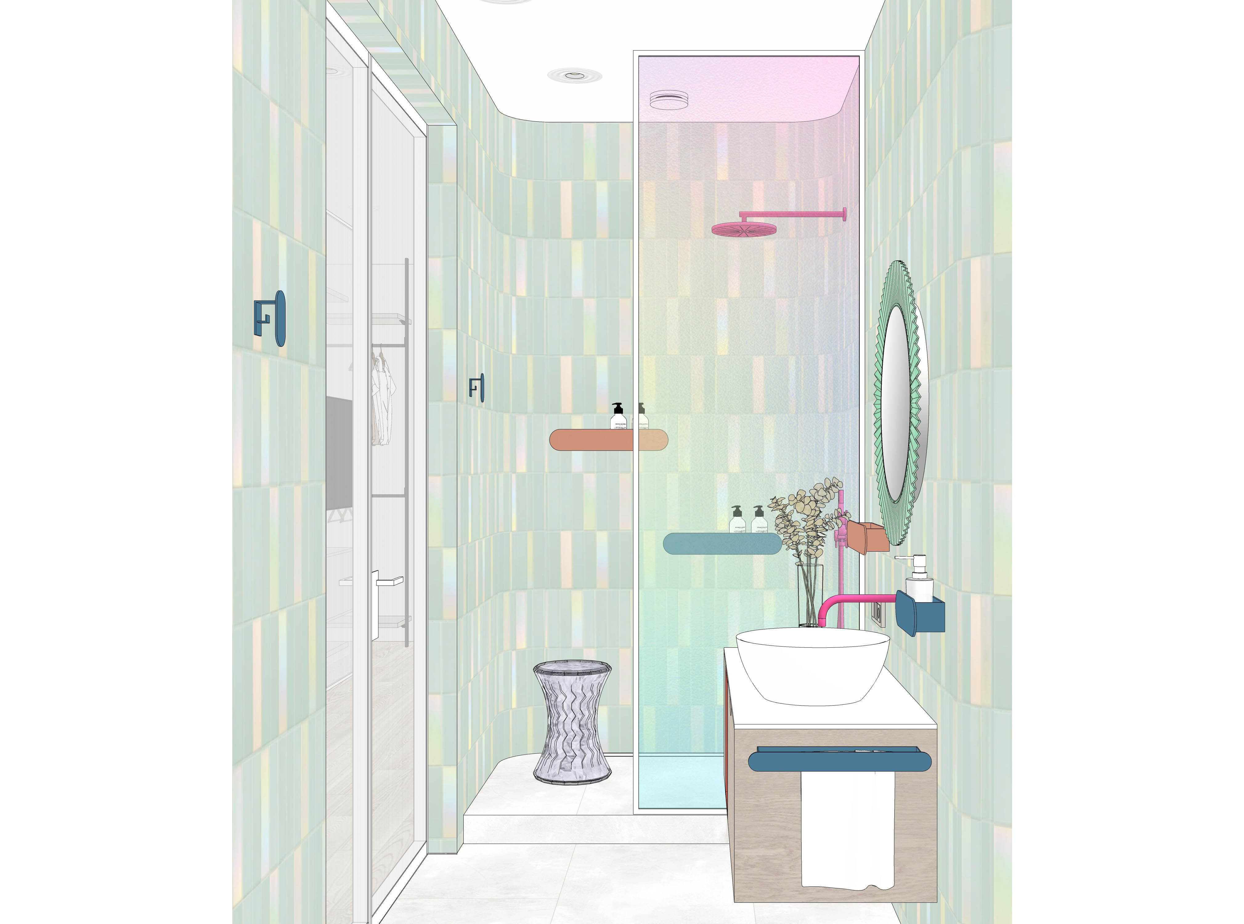 Дизайн интерьера ванной в Екатеринбурге