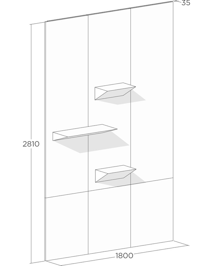Стеновые панели в кабинете