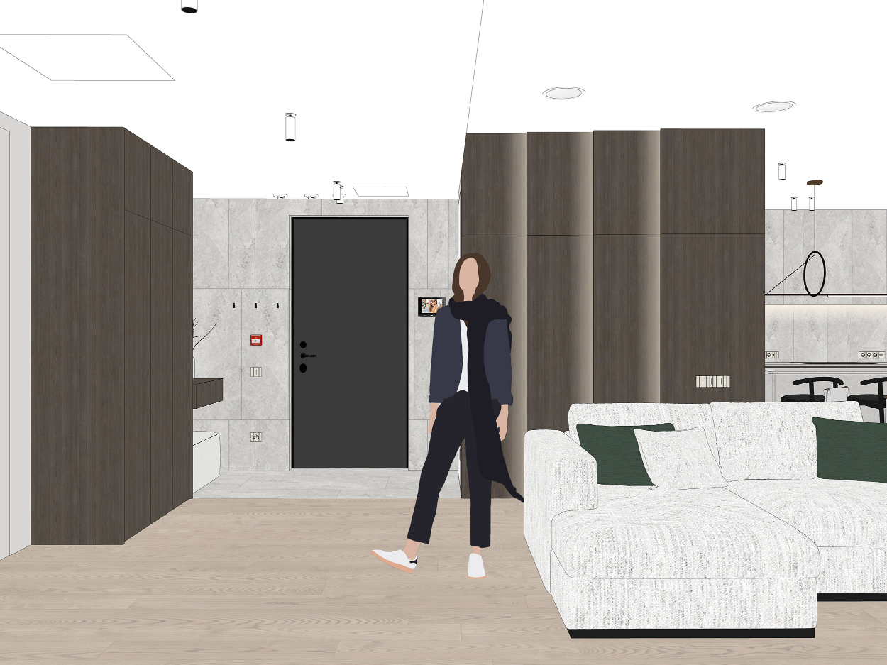 Прихожая в современном интерьере