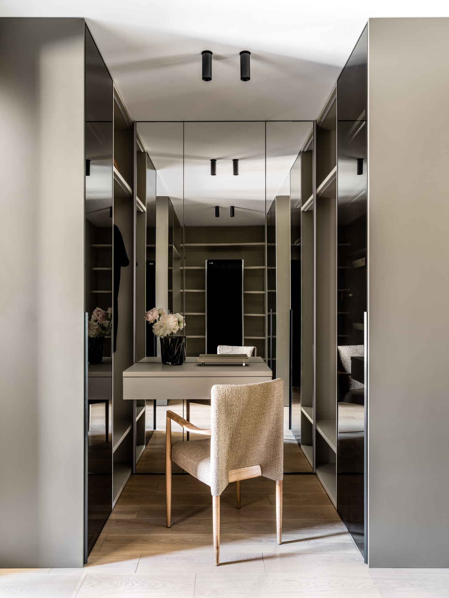 Дизайн гардеробной системы