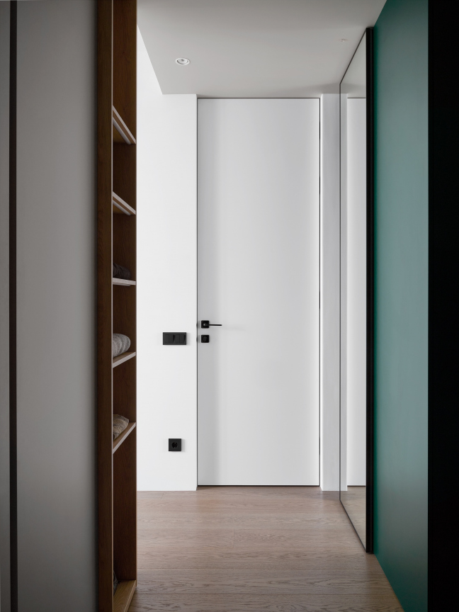 Дизайн гардеробной в мастер-спальне