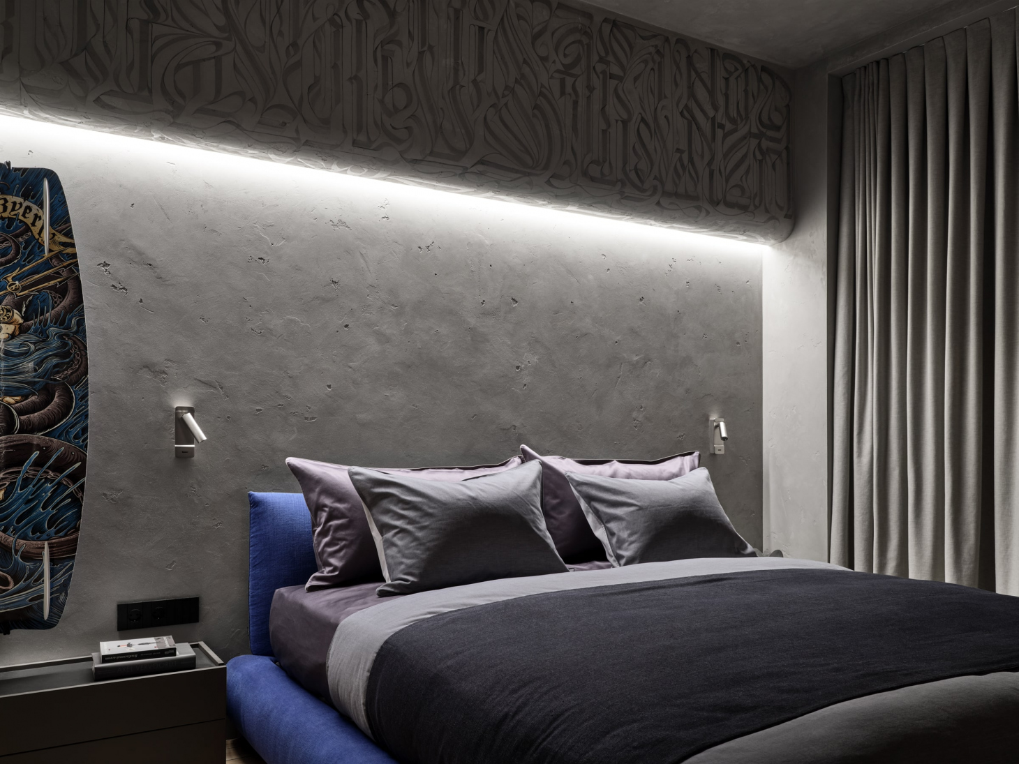 Дизайн подсветки для спальни