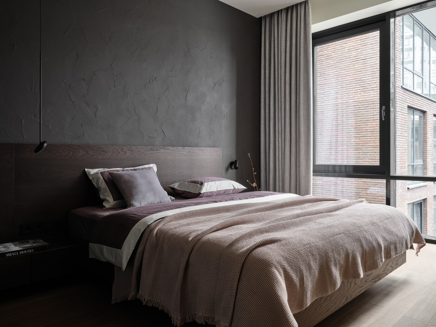 Мастер-спальня с гардеробной и ванной