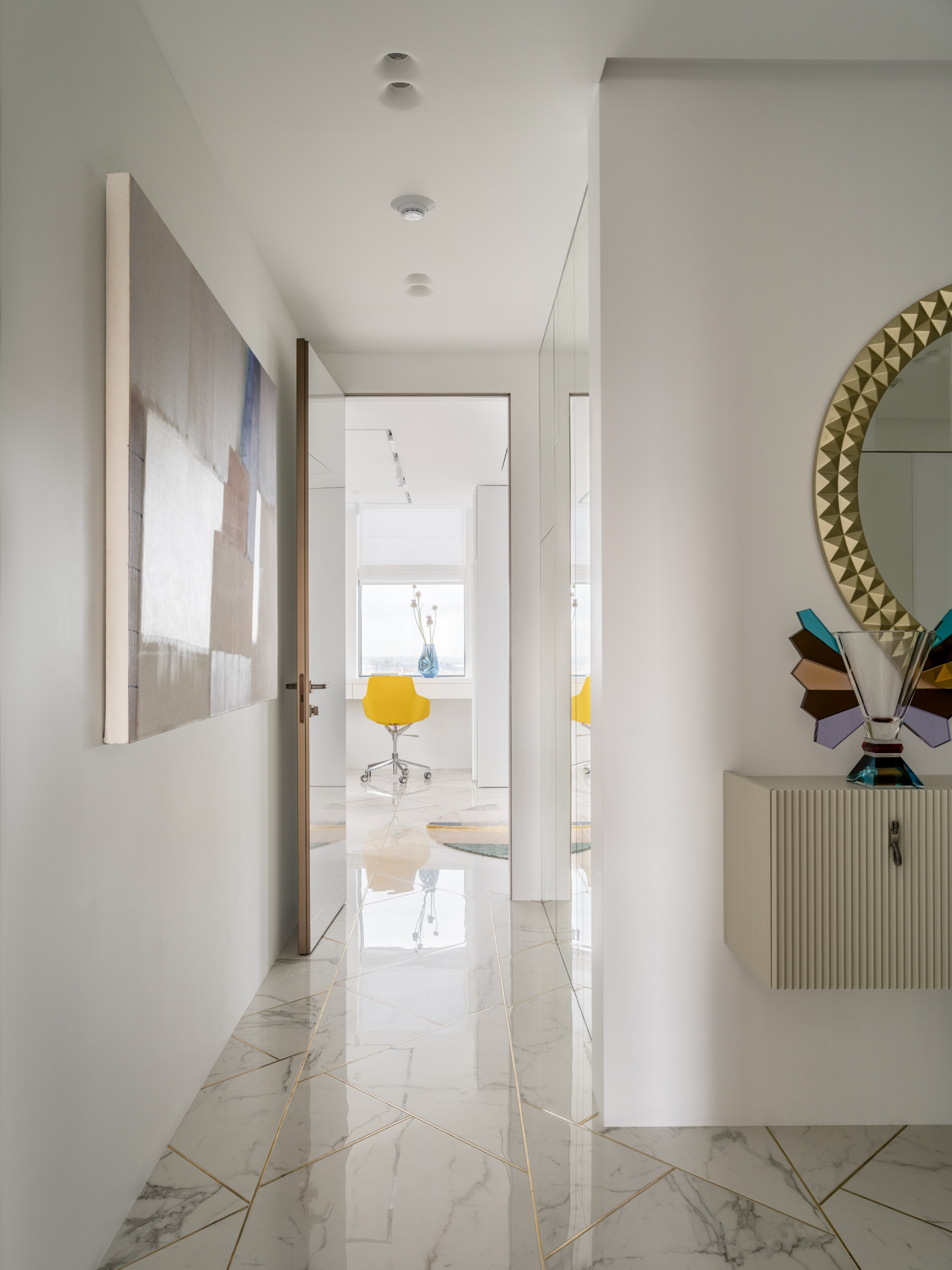 Дизайн интерьера белой квартиры