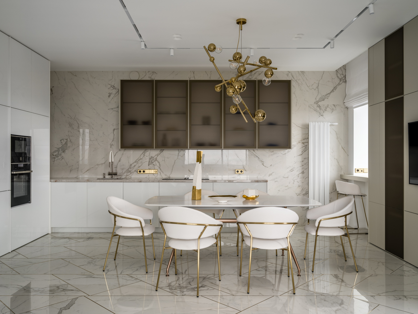 Белая кухня на заказ