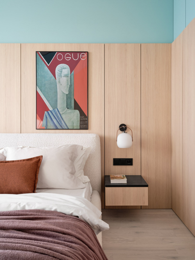 Дизайн интерьера светлой спальни