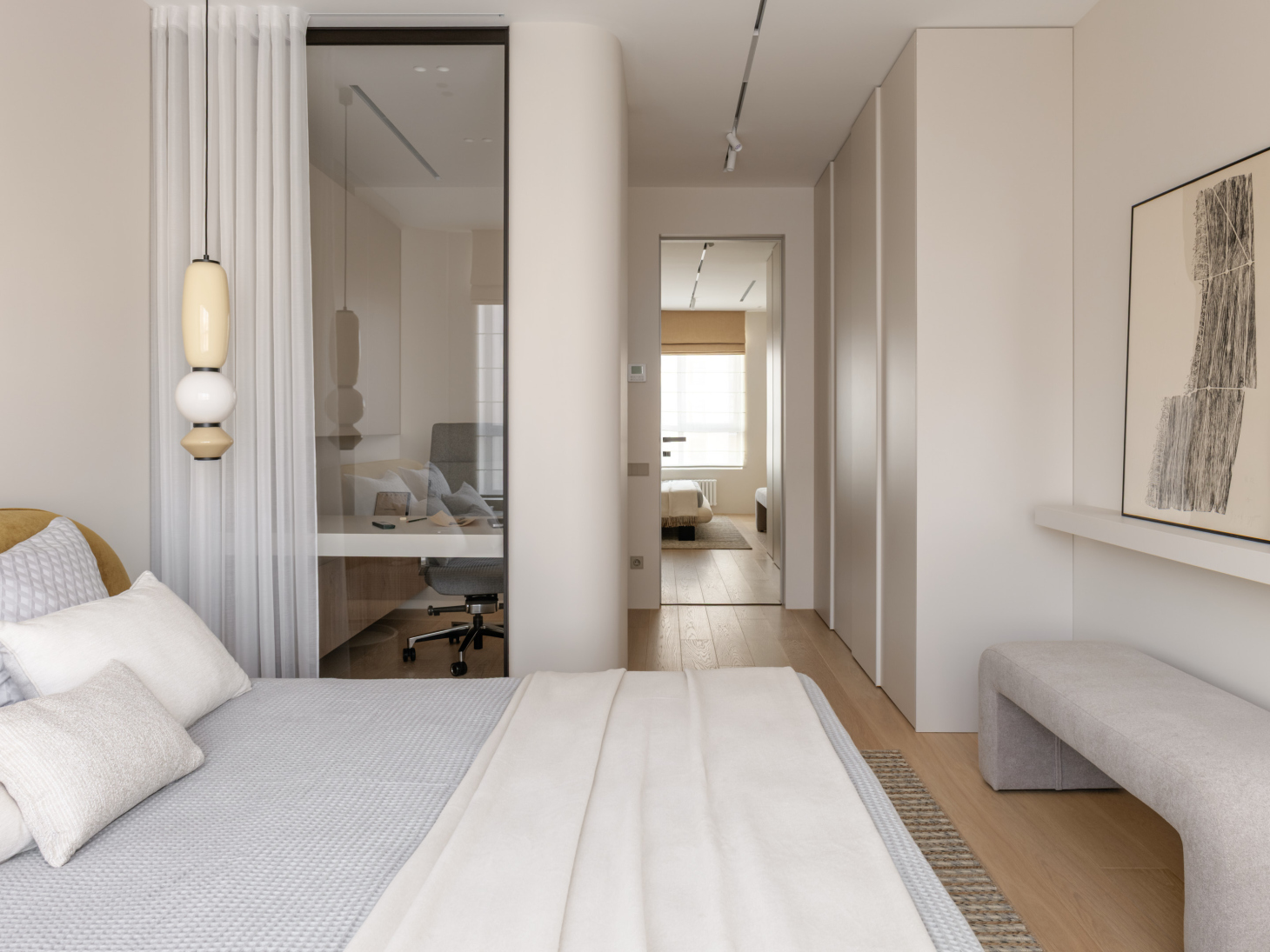 Современная спальня фото